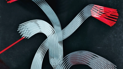 "Twisted optical fibres.."  featured on the cover of Nature Photonics featured image