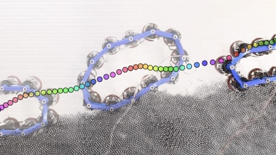 Locomotion of active metamaterials featured image